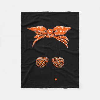 Frauen-Ms-Warrior - Multiple-Sklerose-Bewusstsein Fleecedecke