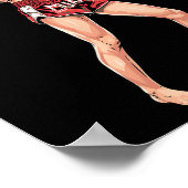 Frauen-Muay-Thai-Training Poster (Ecke)