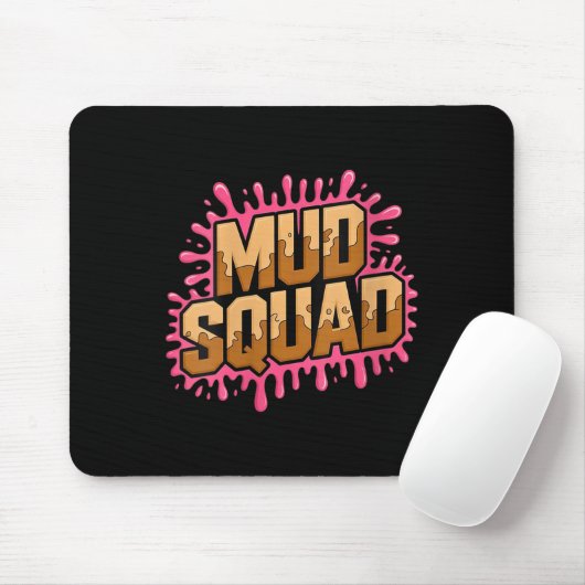 Frauen Muddy Mud Run Squad Mudding Running Mousepad (Mit Mouse)