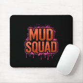 Frauen Muddy Mud Run Squad Mudding Running Mousepad (Mit Mouse)