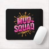 Frauen Muddy Mud Run Squad Mudding Running Mousepad (Mit Mouse)