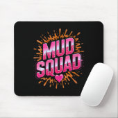 Frauen Muddy Mud Run Squad Mudding Running Mousepad (Mit Mouse)