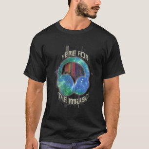 Frauen Musik liebt Grafik T-Shirt
