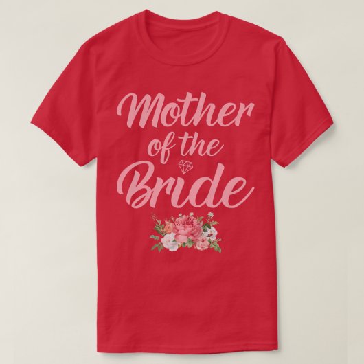 Frauen Mutter der Brautmutter der Br T-Shirt (Design vorne)
