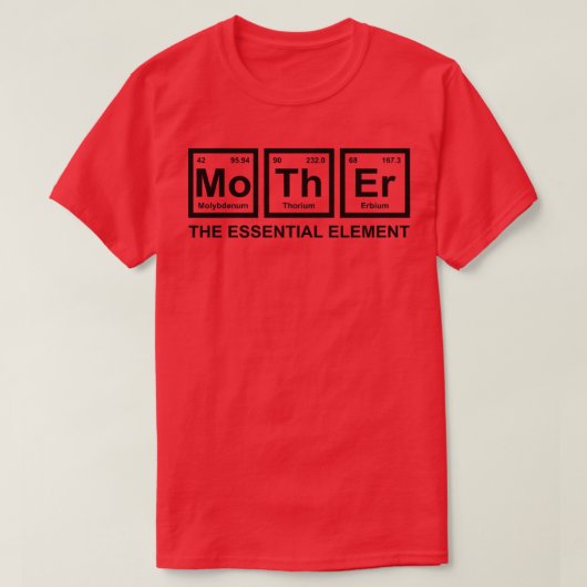 Frauen Mutter der wesentlichen Mama T-Shirt (Design vorne)