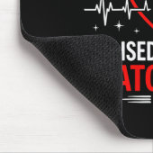 Frauen-Mutter eines Residenten-Residency-Match-Tag Mousepad (Ecke)