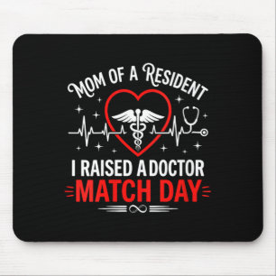 Frauen-Mutter eines Residenten-Residency-Match-Tag Mousepad