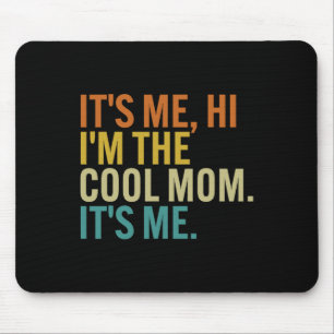 Frauen Mütter Tag Retro seine mich Hi ich bin die Mousepad