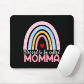 Frauen Muttertag gesegnet Mutter genannt zu werden Mousepad (Mit Mouse)