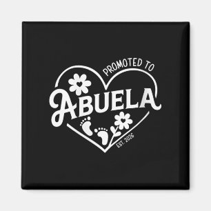 Frauen nach Abuela Est 2026 Ankündigung des Babys Magnet