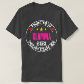 Frauen nach Glamma, neuer Großmutter  T-Shirt (Design vorne)