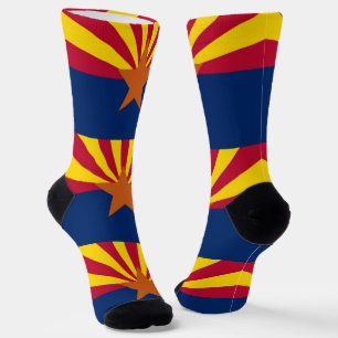 Frauen nachhaltige Crew Socken mit der Flagge von