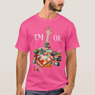 Frauen NÄHEN Ok Stricken Für Frauen Stricken Q T-Shirt