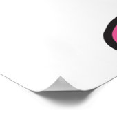 Frauen nehmen Tabletten ein Poster (Ecke)