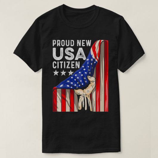 Frauen New USA Bürger US Bürgerschaft Jul. T-Shirt (Design vorne)