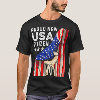 Frauen New USA Bürger US Bürgerschaft Jul. T-Shirt