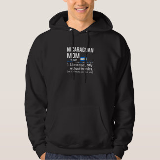 Frauen Nicaraguanische Mutter Definition Muttert Hoodie