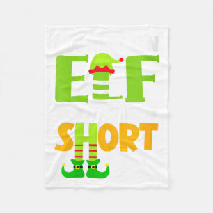 Frauen Nicht ein Elf Kurz Lustig Weihnachten Klein Fleecedecke