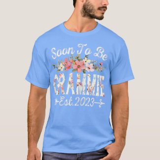 Frauen Niedlich bald auf Grammie 2023 Niedliche Ju T-Shirt