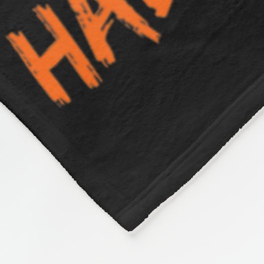 Frauen Niedlich Cat Happy Hallothanksmas Halloween Fleecedecke (Ecke)