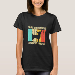 Frauen Niedlich Chihuahua für Kinder Männer Pupp T-Shirt