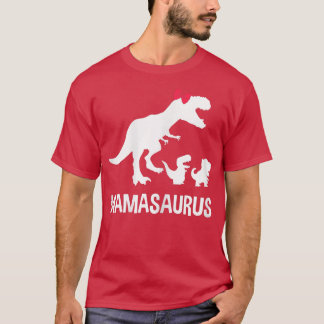 Frauen Niedlich Dino Lover Kinder Wunderschöne Mam T-Shirt