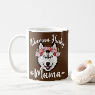 Frauen Niedlich Hunde Mama Muttertag Sibirischer H Kaffeetasse