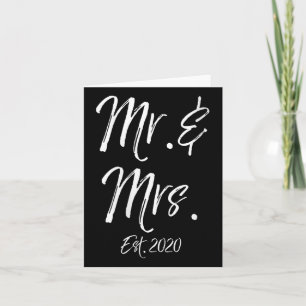 Frauen Niedlich Matching Bride Groom Hochzeit Gesc Karte