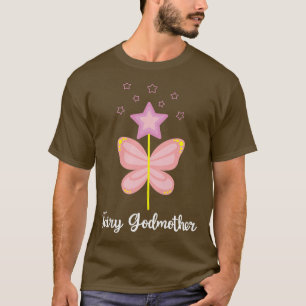 Frauen Niedliche Märchenmutter für Godmütter Godpa T-Shirt