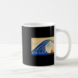 Frauen Niedliche Welle von Blauer Wave Kamala für Kaffeetasse