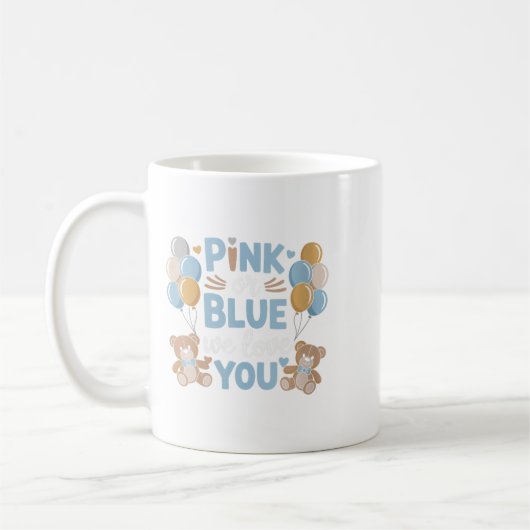 Frauen NK oder Blau Wir Liebe Sie, Schwangerschaft Kaffeetasse (Links)