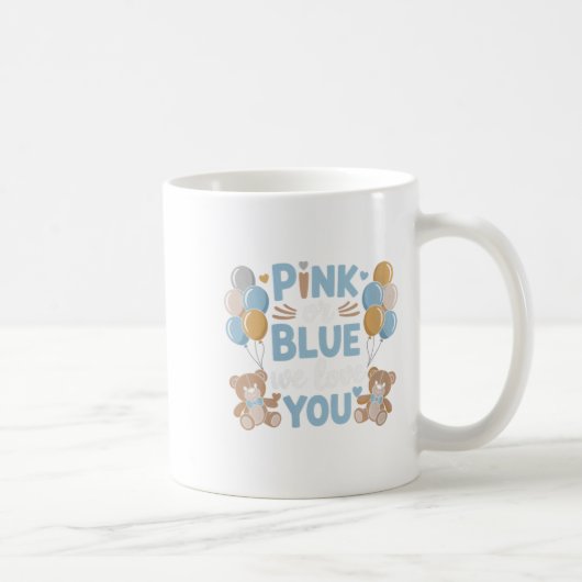 Frauen NK oder Blau Wir Liebe Sie, Schwangerschaft Kaffeetasse (Rechts)
