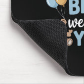 Frauen NK oder Blau Wir Liebe Sie, Schwangerschaft Mousepad (Ecke)