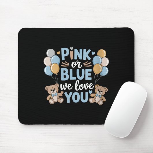 Frauen NK oder Blau Wir Liebe Sie, Schwangerschaft Mousepad (Mit Mouse)