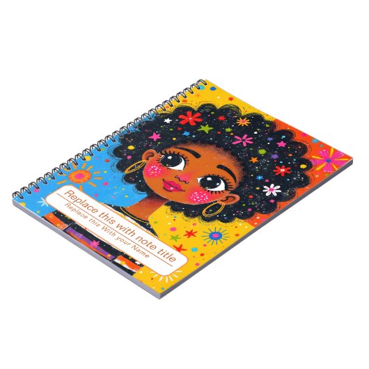 Frauen-Notebook feiern Notizblock (Linke Seite)