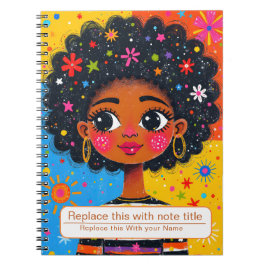 Frauen-Notebook feiern Notizblock