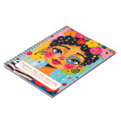 Frauen-Notebook feiern Notizblock (Linke Seite)