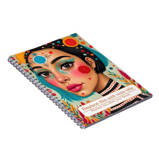 Frauen-Notebook feiern Notizblock (Rechte Seite)