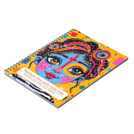 Frauen-Notebook feiern Notizblock (Linke Seite)