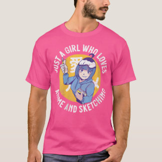 Frauen nur ein Mädchen, das Liebe hat, zu lügen un T-Shirt