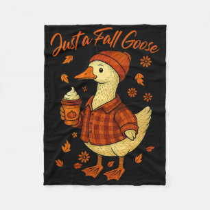 Frauen Nur Eine Herbstgans Lustige Herbstgans Cute Fleecedecke