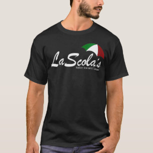 Frauen Offiziell LaScolas Logo VNeck T-Shirt