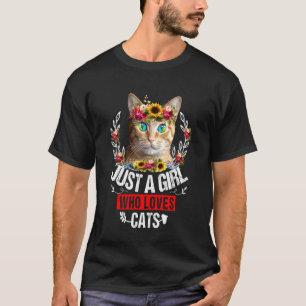 Frauen Orange Katze Besitzerin nur für ein Mädchen T-Shirt