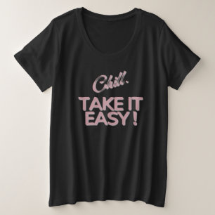 Frauen Oversifiziertes Schwarzes T-Shirt