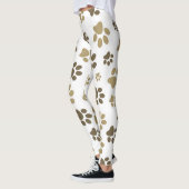 Frauen paaren Gepunktete Leggings drucken (Links)