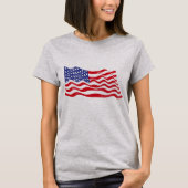 Frauen Patriotischer T - Shirt (Vorderseite)