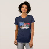 Frauen Patriotischer T - Shirt (Vorne ganz)