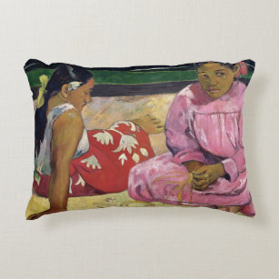 Gauguin Tahiti Kissen Zazzle De