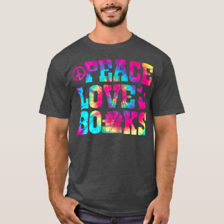 Frauen Peace Liebe Bücher T Book Lovers Funny Read T-Shirt