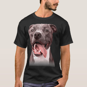 Frauen perfekt präsent für Pitbull Liebhaber Color T-Shirt
